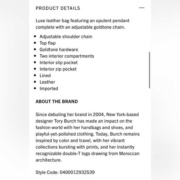 Tory Burch Eleanor Small Convertible Shoulder Bag - Picture 3 of 7